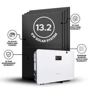 13.2kW Solar System – Sungrow + AIKO