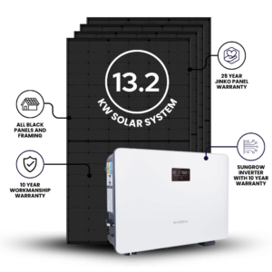 13.2kW Solar System – Sungrow + Jinko